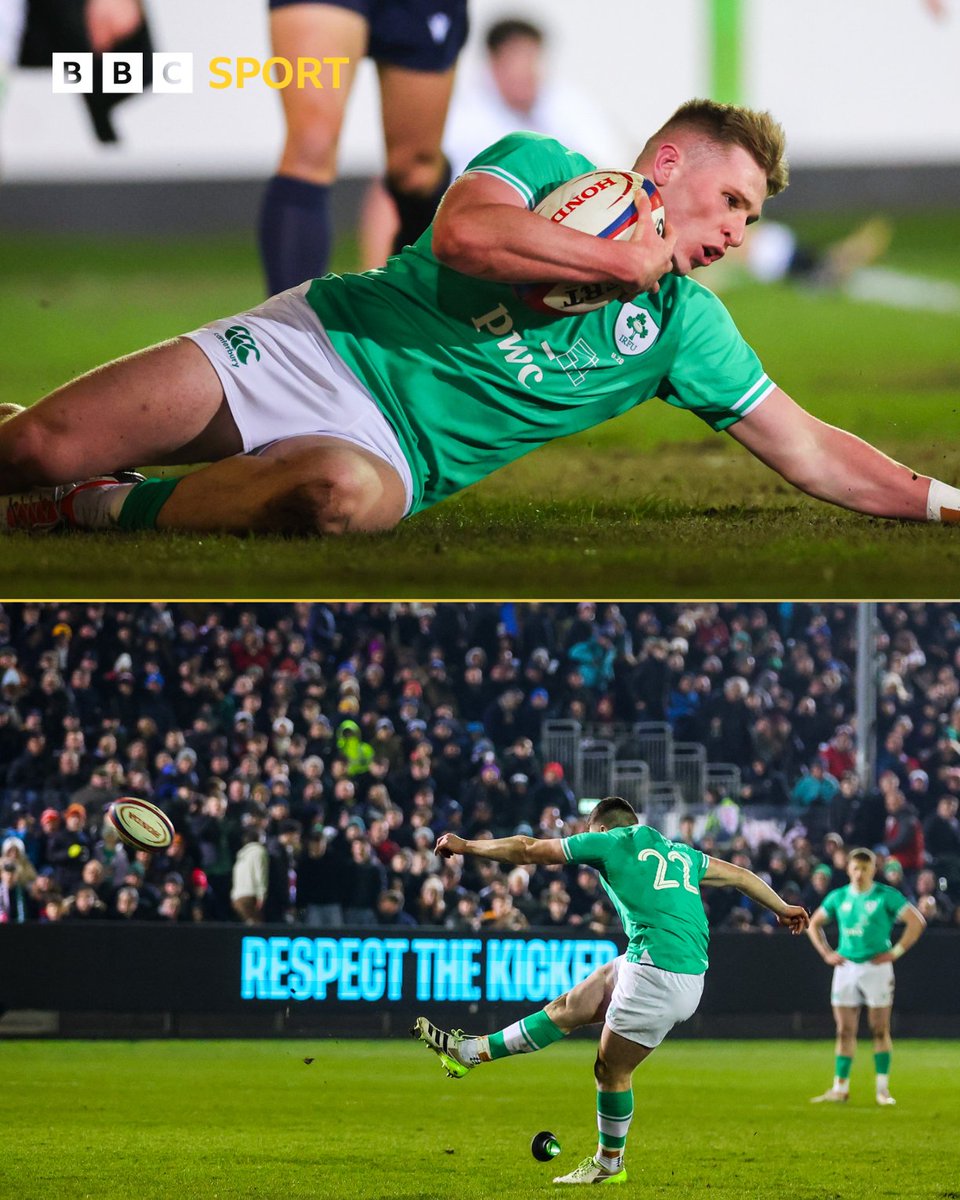 BBCSPORTNI's tweet photo. An injury-time try denies England the Under-20 Six Nations title and steals a draw for Ireland โฐ๐
#BBCRubgy https://t.co/Vs9FQObqPr