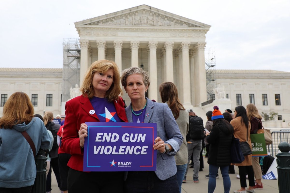 My mom's murderer had a history of abuse and shouldn't have been able to obtain his gun.

Today on #InternationalWomensDay, I am thinking about the countless other women that #SCOTUS could endanger if they fail to #disarmDV in U.S. v. Rahimi. bradyunited.org/act/united-sta…