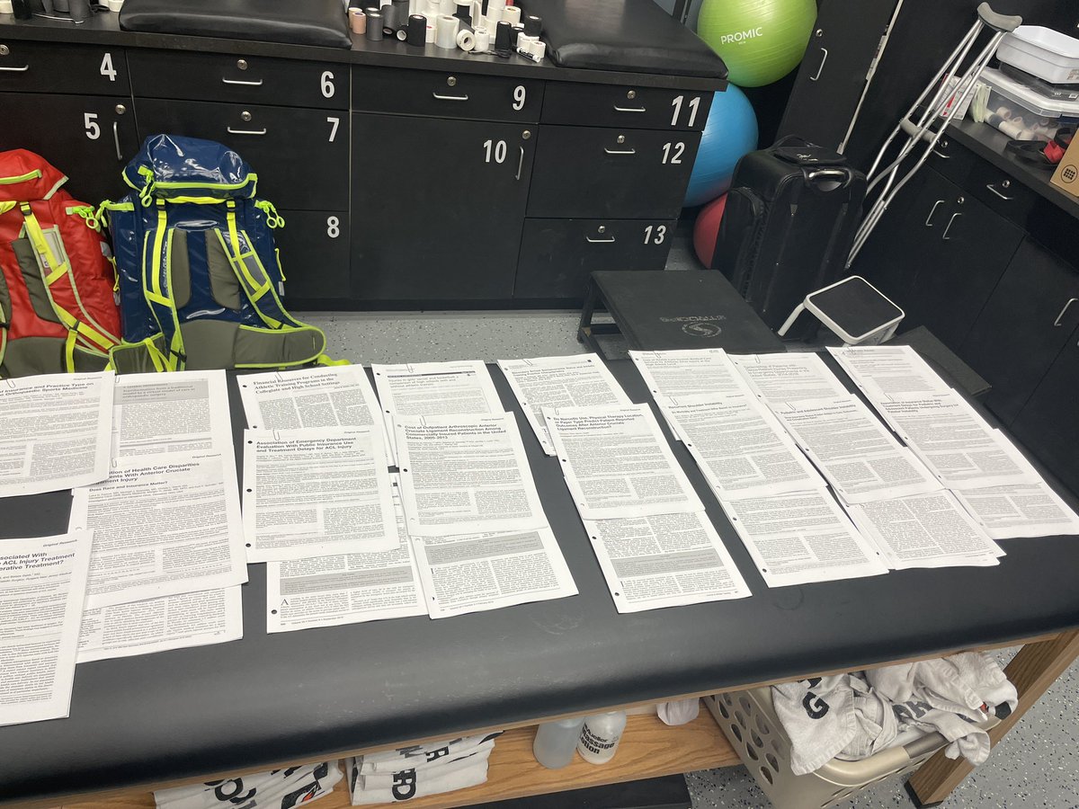 mnhopper1s's tweet photo. Sometimes ATs are #ATnerds and like reading research. #NATM2024 https://t.co/Trq64MImWv