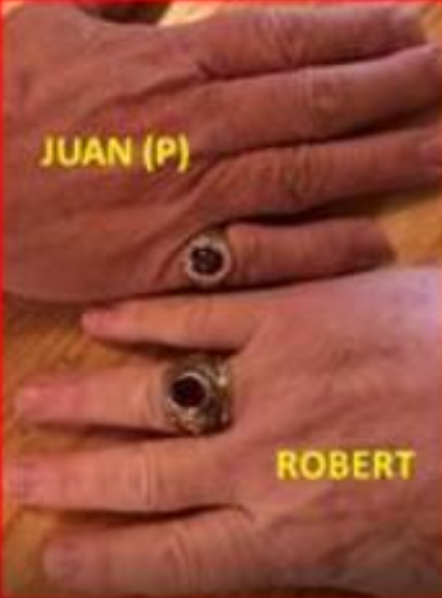 MunnPatriot's tweet photo. @WallWyatt83683 @JosephACalhoun @WandaMMason1 @ninoboxer @patriotmama2016 @LauraLoomer @MichaelJaco9 @zenziana @QtheBubbles This was all the proof I needed.
JUAN O' SAVIN is a MASONIC UNDERLING & has ZERO "INTEL"
Additionally--the BLOOD-STONE RING he likes to flash is a DEAD giveaway...
#TeamFlynn
#MasonicSoldier
#TeamMossad
#SameBoots https://t.co/zspWenB1SO