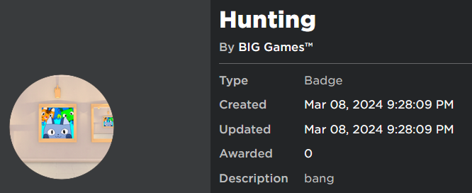 #BIGPaintball2 also takes part in the #RobloxHunt
