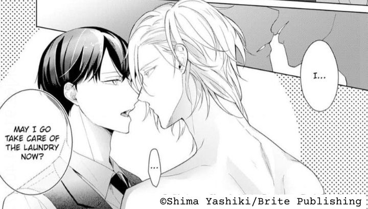 Beta servant yearns for his Alpha master (`0°0`)~🎶💫

Guess who has a lot coming for their second anniversary? MangaPlaza has a new BL dedicated page and over 100 titles with free chapters, visit MangaPlaza now! (-^0^)🌻💕
#BL #Manga #Yaoi #MangaPlaza #Ad
mangaplaza.com/title/30300777…
