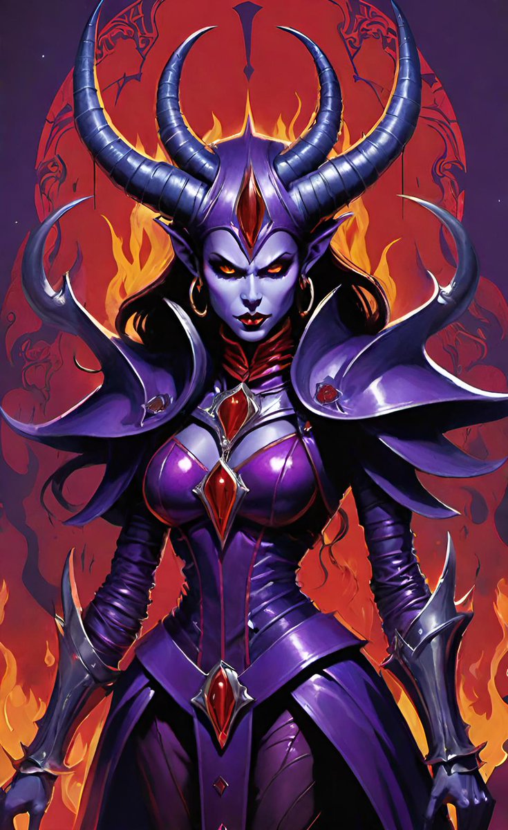 Ebonoceanis's tweet photo. #QUEEN_SHAITANNA & THE #ANSATANS ARE OTHERWORLDLY #DEMONOID BEINGS WITH MYSTICAL POWERS LIKE CRYOKINESIS PYROKINESIS TELEPATHY & OR TELEPORTATION RULED BY #SHAITANNA WHO LOANS SUBJECTS OUT TO MAGES SORCERORS WARLOCKS WITCHES & WIZARDS FOR PAYMENTS SUCH AS BLOOD GEMS SOULS ETC. https://t.co/Hx1tkmuD5R