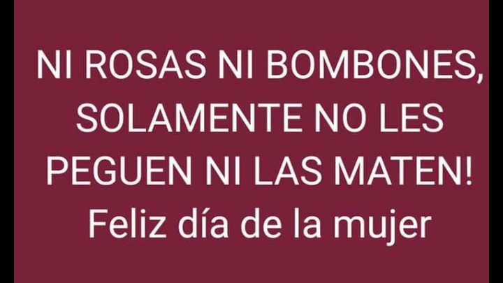 #DiaInternacionalDeLaMujer 
#FelizDiaDeLaMujer