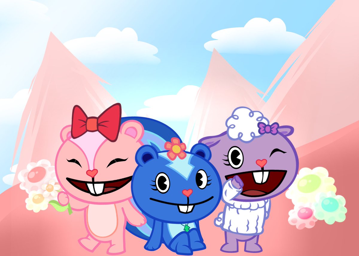 HAPPY WOMANS DAY!❤️
#HappyWomensDay
#HappyInternationalWomensDay 
#HTF 
#happytreefriends