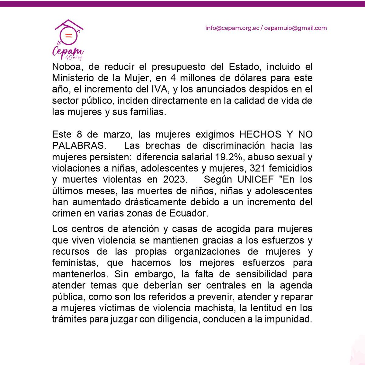 CEPAM Quito tweet media