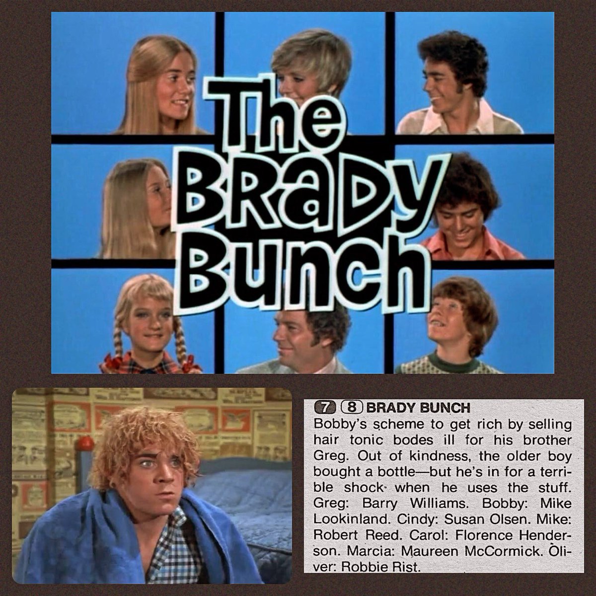 50 years ago, on March 8, 1974, the final original episode of "The Brady Bunch" aired before going on to become one of television's most rerun programs. What was your favorite episode of this classic series. We are willing to bet "The Hair-Brained Scheme" ain't it!