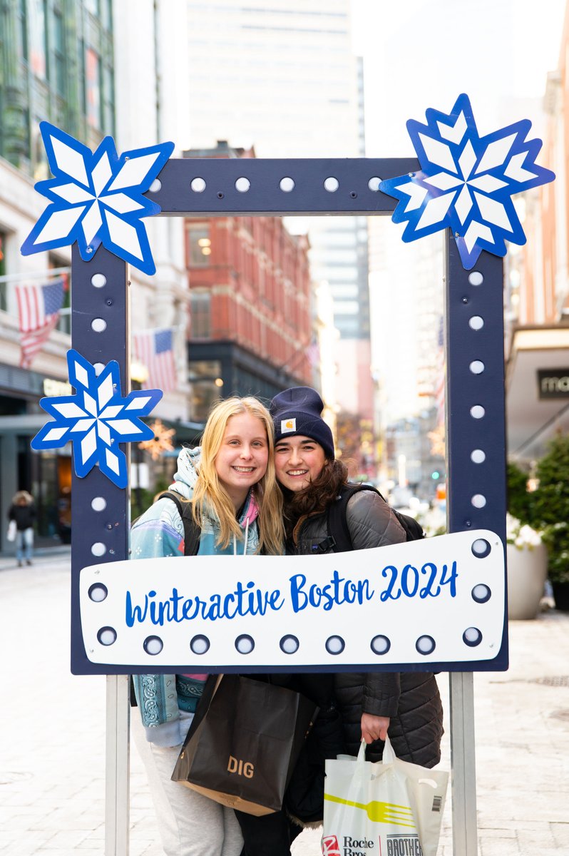 FREE guided tours of WINTERACTIVE ❄️

Starting tomorrow, every Saturday at 10 am through April 6, get an inside look at all 16 installations of the vibrant public art experience!

Attendees will receive a free gift from the BID and a discount coupon to Avenue One Restaurant (1/2)