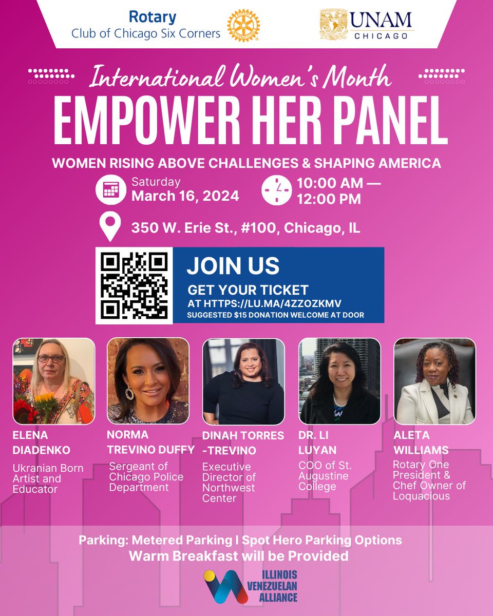 ilvenalliance's tweet photo. Atención #chicago join us! https://t.co/aFJLSX3giZ