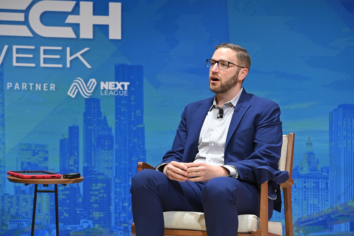 Sportradar's tweet image. At @SBJ Tech Week, Sportradar&apos;s Mark Silver spoke with Dan Kaufman about how we’re unlocking player performance across the @NBA with NBA optical tracking data.

This data is provided by Sportradar’s Synergy Sports product suite➡️ow.ly/zF2X50QJYcT

#SBJ #SBJtechweek