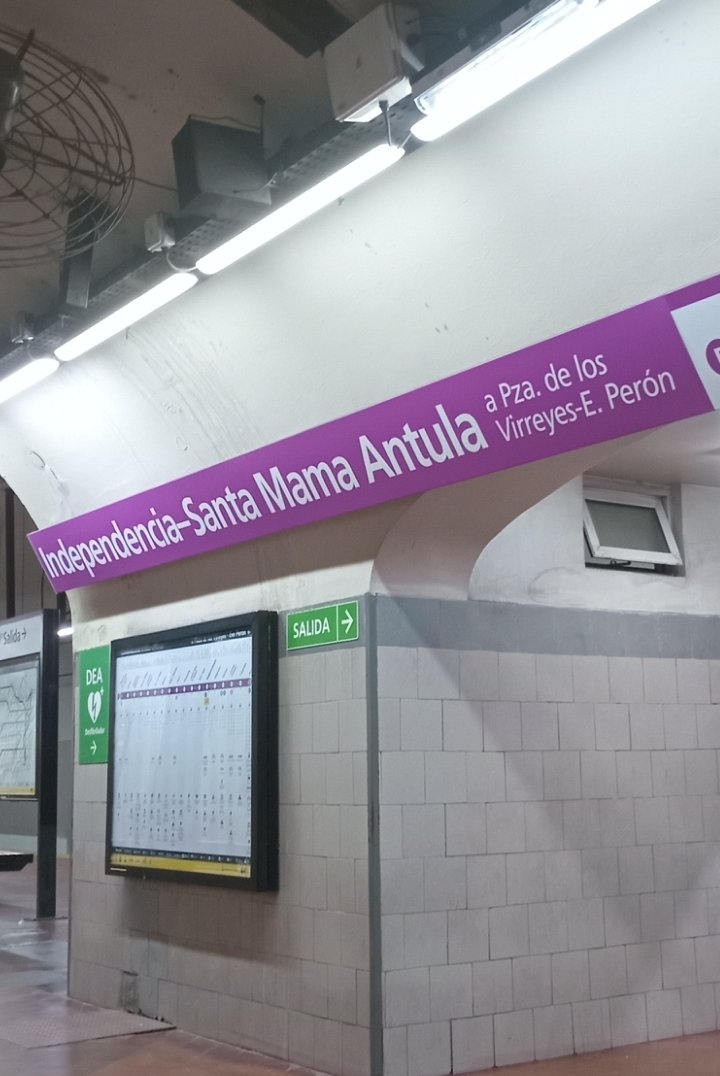 vonchili's tweet image. A la pipeta! Desde cuándo es esto? Estación Independencia-Mamá Antula. #LíneaE