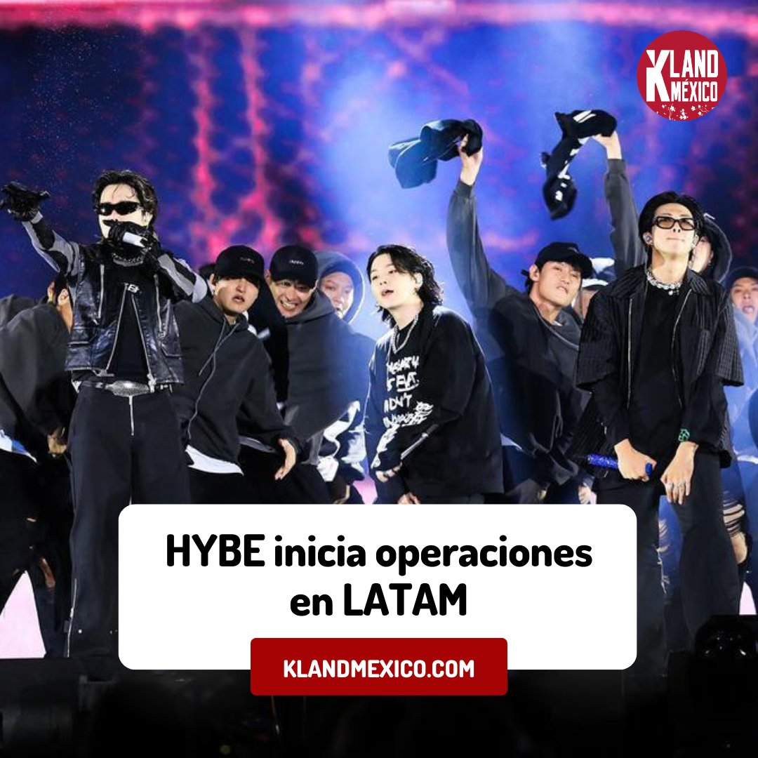 KlandMexico's tweet photo. #HYBE_LATAM #BigHitEnt #latinoamerica
@HYBEOFFICIALtwt abre oficialmente su sucursal de Latinoamérica con sede en México y presenta a su gerente general.
Enterate más en la nota en https://t.co/x4EVKvWD7h
https://t.co/GntxeqrKQz https://t.co/0i0rOWe9lr
