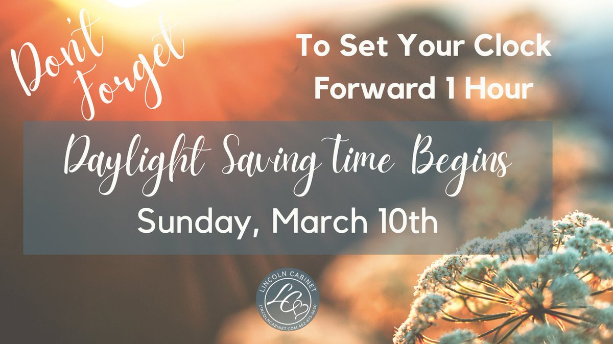 It’s that time of year again when we all pretend to understand how daylight saving works, only to end up Googling “What time is it really?” at 2 AM Sunday
All I know is that I am more tired ;)
#LincolnCabinet #DaylightSaving #SpringForward