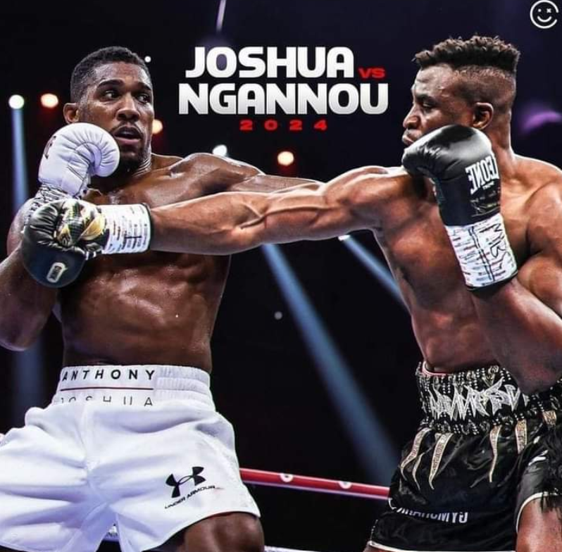 crest911fm's tweet photo. Anthony Joshua vs  Francis Ngannou in Saudi Arabia is going on now!!!  Who do you think will win?🤔 #CrestFM #JoshuaNgannou https://t.co/Z2elzrR9zB