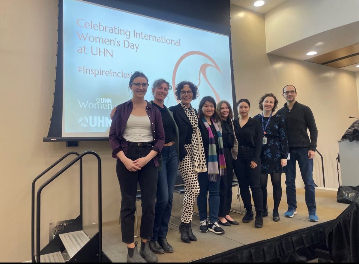 Kyla Kumar (She/Her) (@kyla_kumar) on Twitter photo At <a href="/UHN/">University Health Network</a> an incredible 73% of the TeamUHN workforce is made up of extraordinary women. Today we celebrated #InternationalWomensDay2024 with an inspiring talk from <a href="/ontariogenomics/">Ontario Genomics</a> <a href="/BettinaHamelin/">Bettina</a> and mentorship discussion. Thanks to the incredible <a href="/UHNwomen/">UHNWomen</a> organizing committee. At <a href="/UHN/">University Health Network</a> an incredible 73% of the TeamUHN workforce is made up of extraordinary women. Today we celebrated #InternationalWomensDay2024 with an inspiring talk from <a href="/ontariogenomics/">Ontario Genomics</a> <a href="/BettinaHamelin/">Bettina</a> and mentorship discussion. Thanks to the incredible <a href="/UHNwomen/">UHNWomen</a> organizing committee.