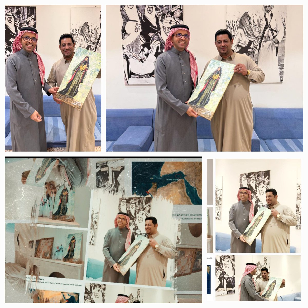 كان لي الشرف لدعوتي من سعادة سفيرمجلس التعاون لدى اليمن
سرحان المنيخر ..رجل بمعنى الكلمة. صاحب الكلمة الامينة المعبرة عن الطلقةِ الشجاعه للحِفاظ عن امن اليمن واستقراره
كنت انا وجمع من زملائي الاعلاميين تناقشنا بجلسه غير رسمية عن امور تهم المنطقه ..شكراً سعادة السفير 
لكرم الضيافة