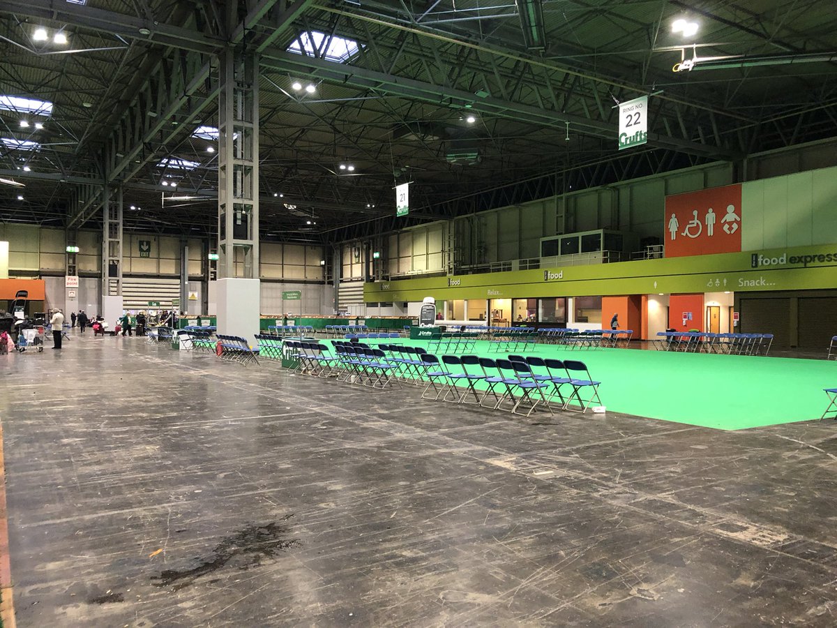 rob_northern's tweet image. #AlmostEmpty @crufts