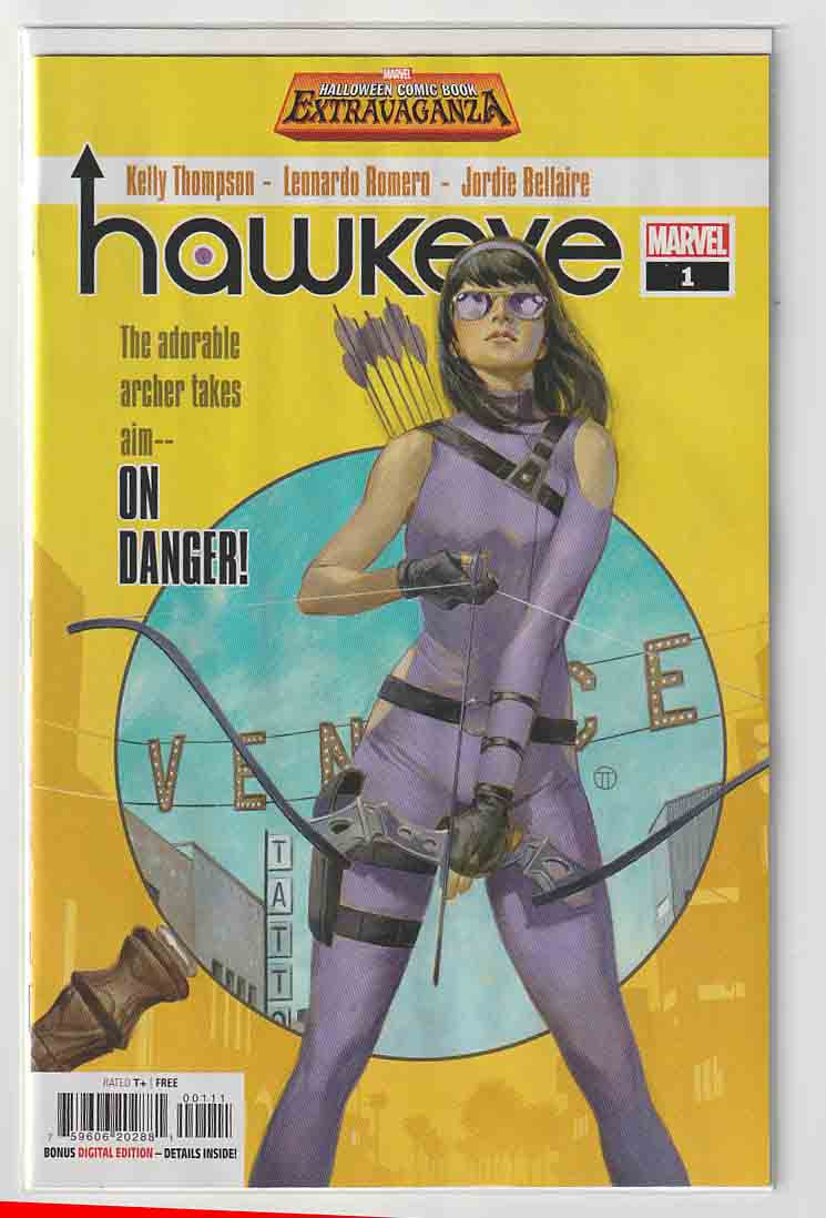 #Hawkeye #HalloweenComicExtravaganza #1 (2021) #JulianTotinoTedesco Cover & #LeonardoRomero Pencils, #KellyThompson Story  rarecomicbooks.fashionablewebs.com/Hawkeye%20Hall…   #RareComicBooks #KeyComicBooks #MarvelComics #MCU #MarvelUniverse #ComicBooks #NerdyGifts #KeyIssue