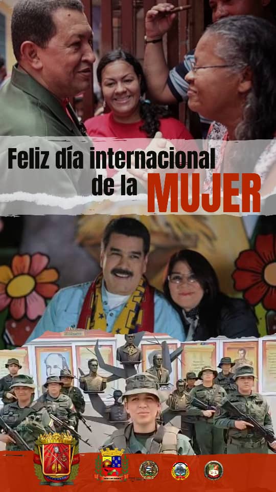 #8Mar, Feliz día internacional de la mujer...