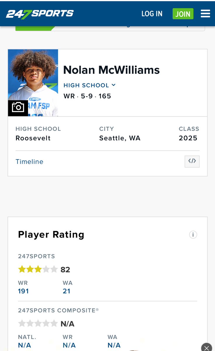Nolan McWilliams (@nolanmcwilliams) on Twitter photo I am extremely thankful and blessed to be recognized as a 3 star! #ag2g
<a href="/BrandonHuffman/">Brandon Huffman</a> @SWiltfong247 <a href="/TFordFSP/">Tracy Ford</a> <a href="/BigSamAdams95/">Sam Adams 🏈</a> <a href="/DomSkene/">Dominick Skene</a> <a href="/RFordFSP/">Reggie Ford</a> <a href="/CoachMaxKomar/">max komar</a> I am extremely thankful and blessed to be recognized as a 3 star! #ag2g
<a href="/BrandonHuffman/">Brandon Huffman</a> @SWiltfong247 <a href="/TFordFSP/">Tracy Ford</a> <a href="/BigSamAdams95/">Sam Adams 🏈</a> <a href="/DomSkene/">Dominick Skene</a> <a href="/RFordFSP/">Reggie Ford</a> <a href="/CoachMaxKomar/">max komar</a>
