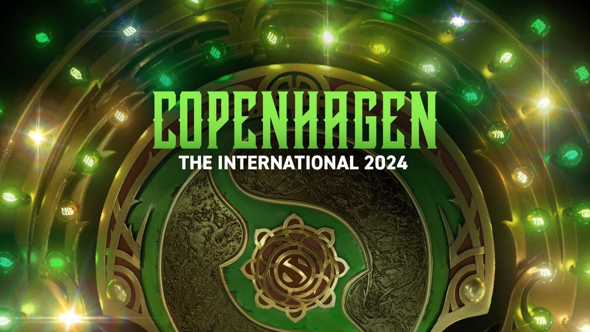 EU fans rejoice!! TI in Copenhagen! 🔥can't wait 🙌🏽And green too~💚