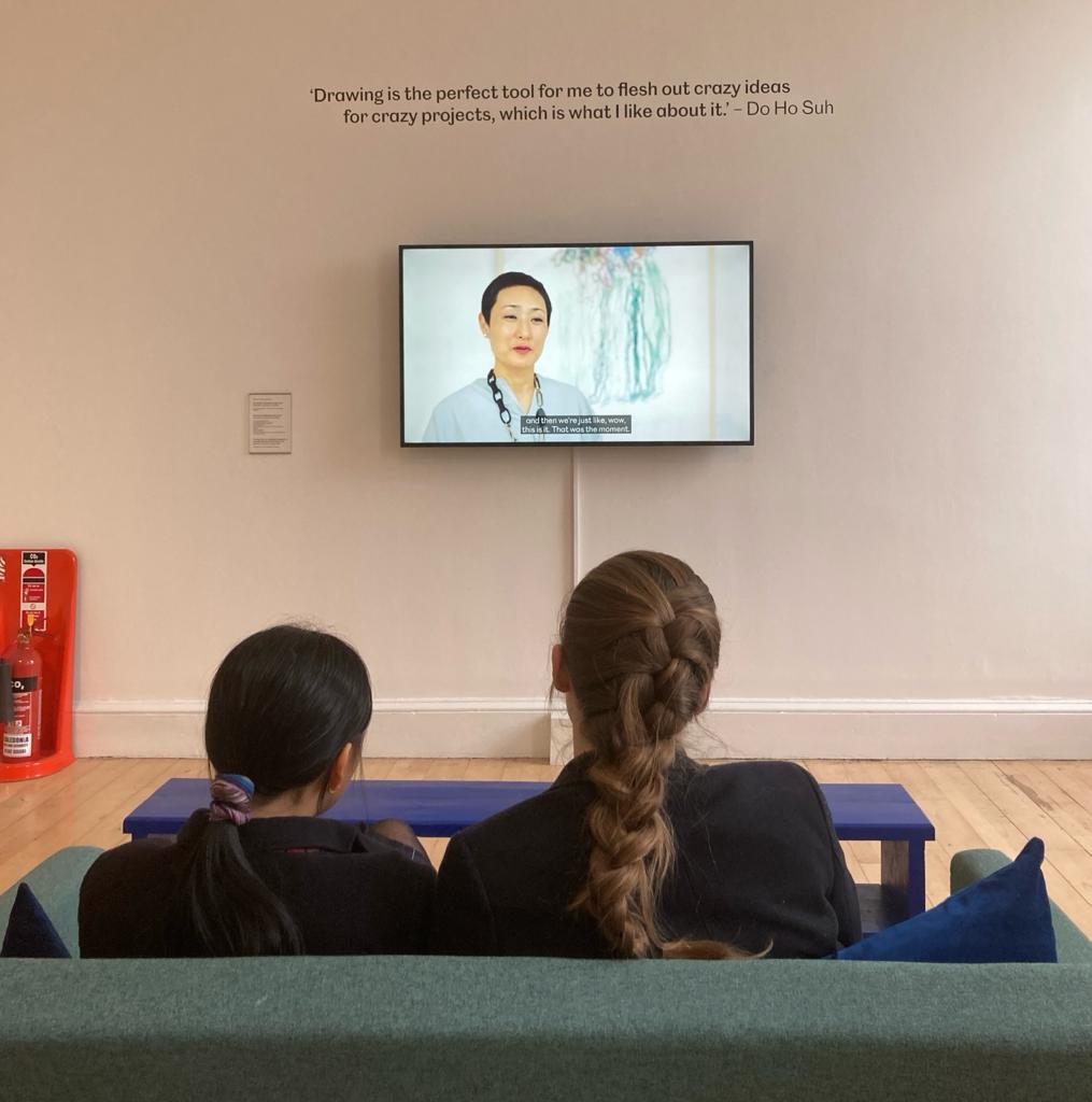 More from Do Ho Suh’s exhibition…this time of with the 4th Form