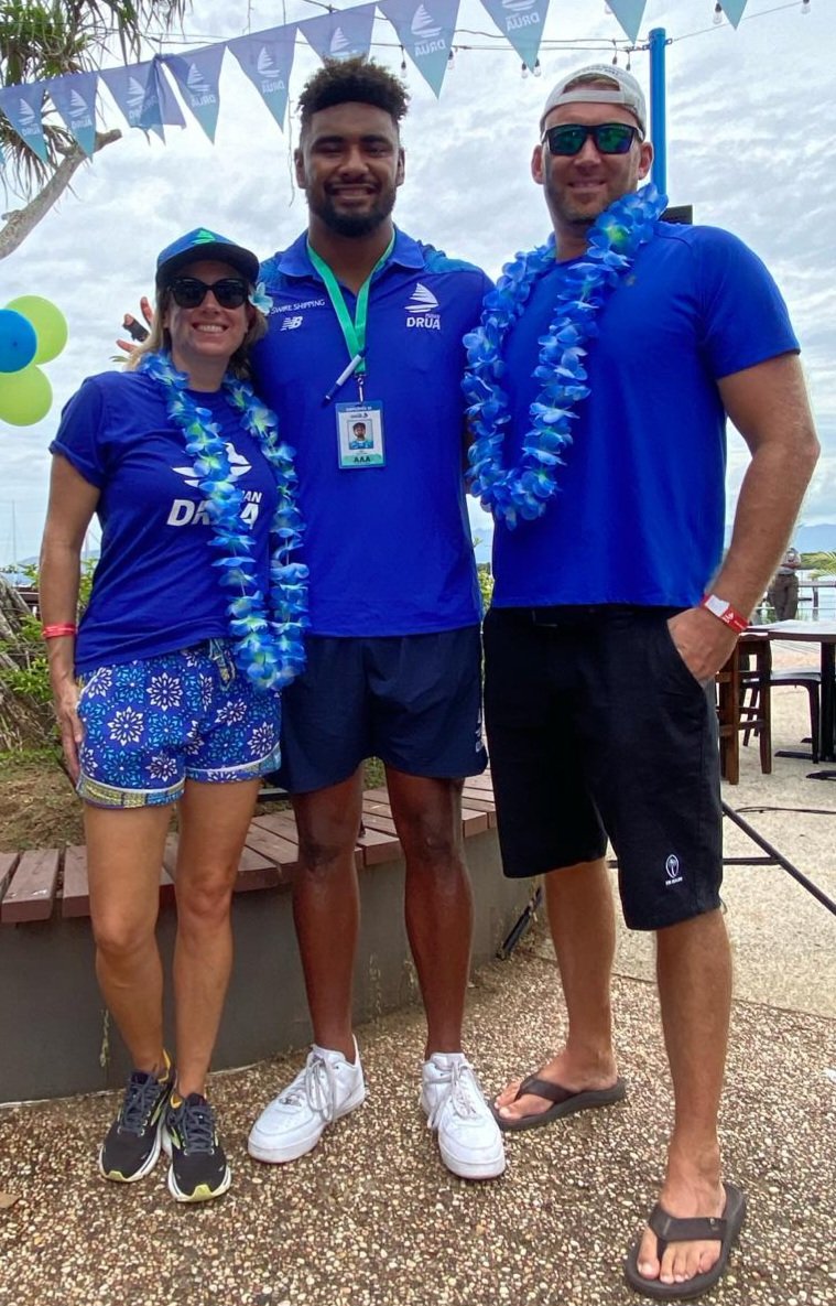 Morgan_FCDO's tweet photo. @Fijian_Drua bros skipping legs day. https://t.co/8vKrTvfGaN