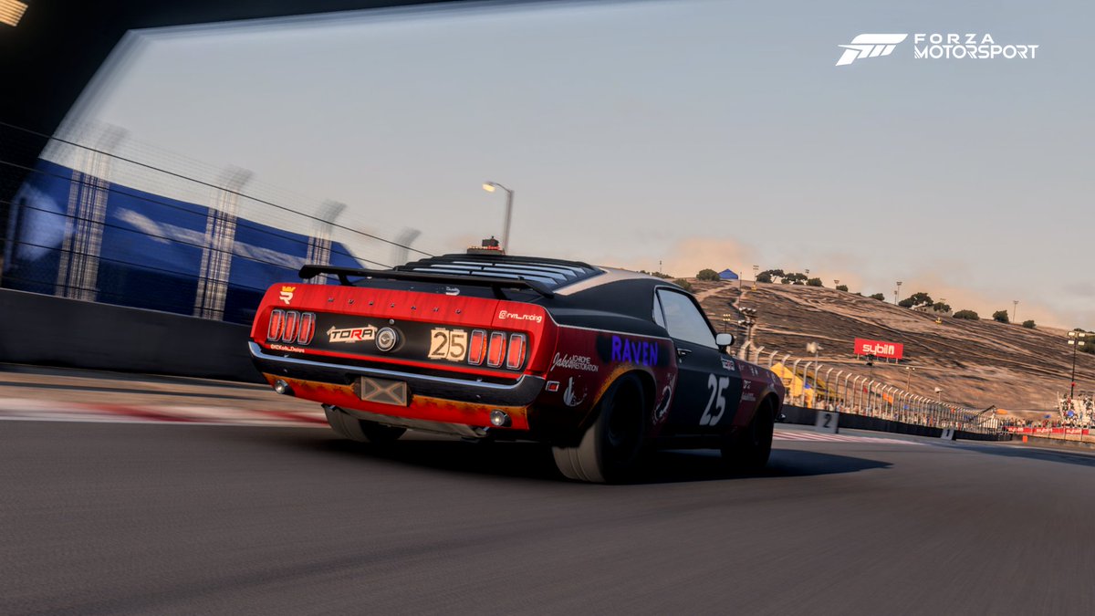 KDKoda_Designs's tweet photo. @RavenRacing3's second entry for the new NAFFCAR Series hosted by @TheReal_TORA is another Naffcar Christmas Enduro Veteran, codenamed "Dustang" it is driven by RVN RoyalAce (@KodaLapointe), with slightly more rust and a vandalized rear quarter panel! https://t.co/Onq09nh3U4
