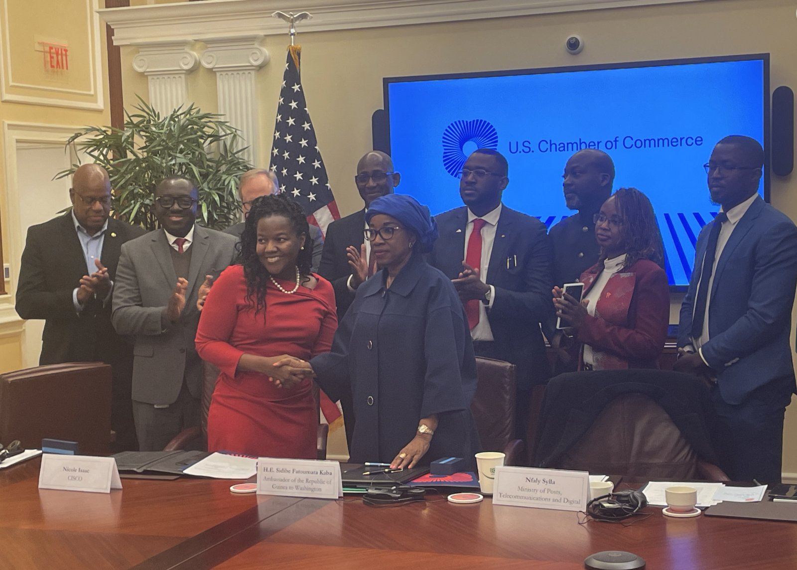Bureau of African Affairs on X: &ldquo;Representatives from Guinea&rsquo;s 