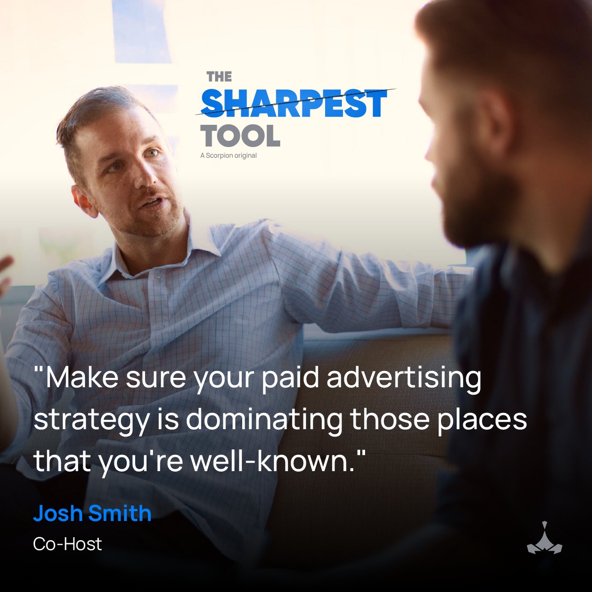 Scorpion (@scorpiondotco) on Twitter photo Happy Friday! 🎉 We're thrilled to kick off the weekend by dropping our milestone 100th episode of The Sharpest Tool! Tune in as we discuss how customer-driven strategies can unlock your business's success. Don't miss out: brnw.ch/21wHIpM #HomeServices #MarketingStrategy Happy Friday! 🎉 We're thrilled to kick off the weekend by dropping our milestone 100th episode of The Sharpest Tool! Tune in as we discuss how customer-driven strategies can unlock your business's success. Don't miss out: brnw.ch/21wHIpM #HomeServices #MarketingStrategy