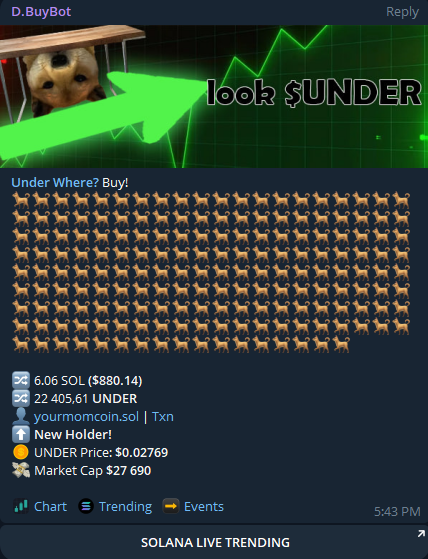 $UNDER (@UnderTokenSOL) / Posts / X