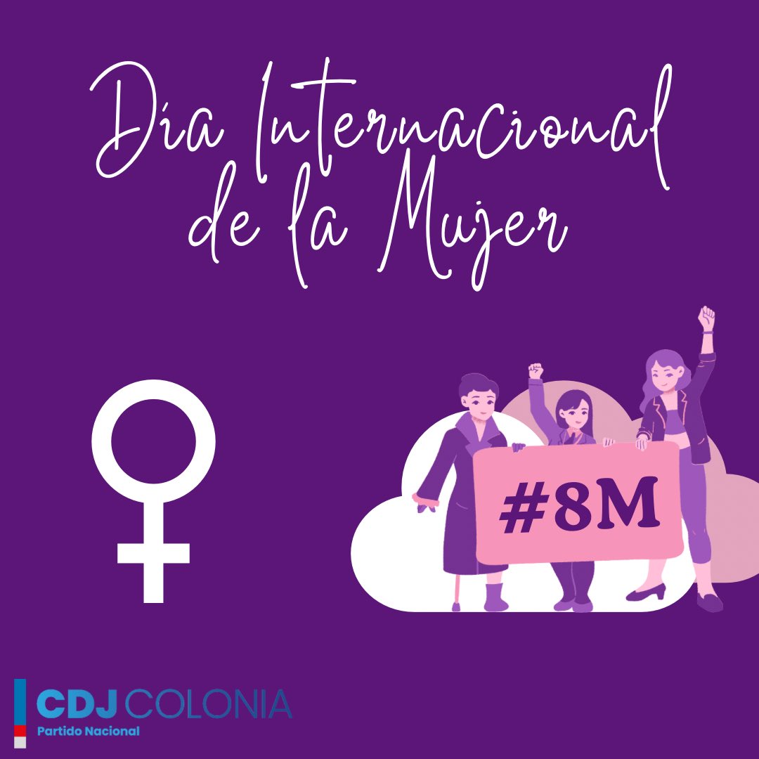 CDJ_Colonia's tweet photo. #DíaInternacionalDeLaMujer |
Nos sumamos a la propuesta de #ONUMujeres de #FinanciarLaIgualdad #8M https://t.co/NgUaBSyf6U