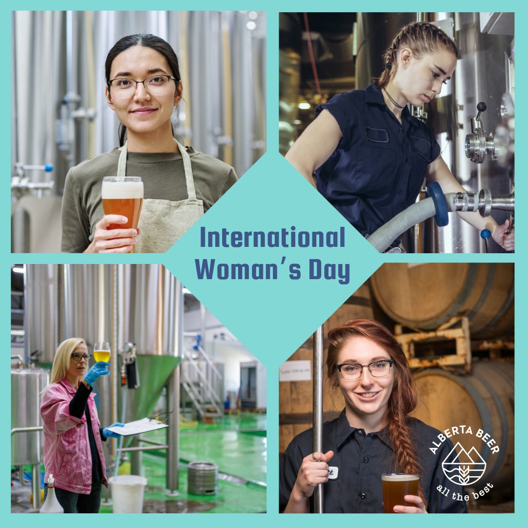 Happy International Women's Day! Today, we raise our glasses to the incredible women shaping the craft beer industry in Alberta and beyond. Cheers to the women brewers, entrepreneurs, enthusiasts, and all those blazing a trail in the craft beer scene!