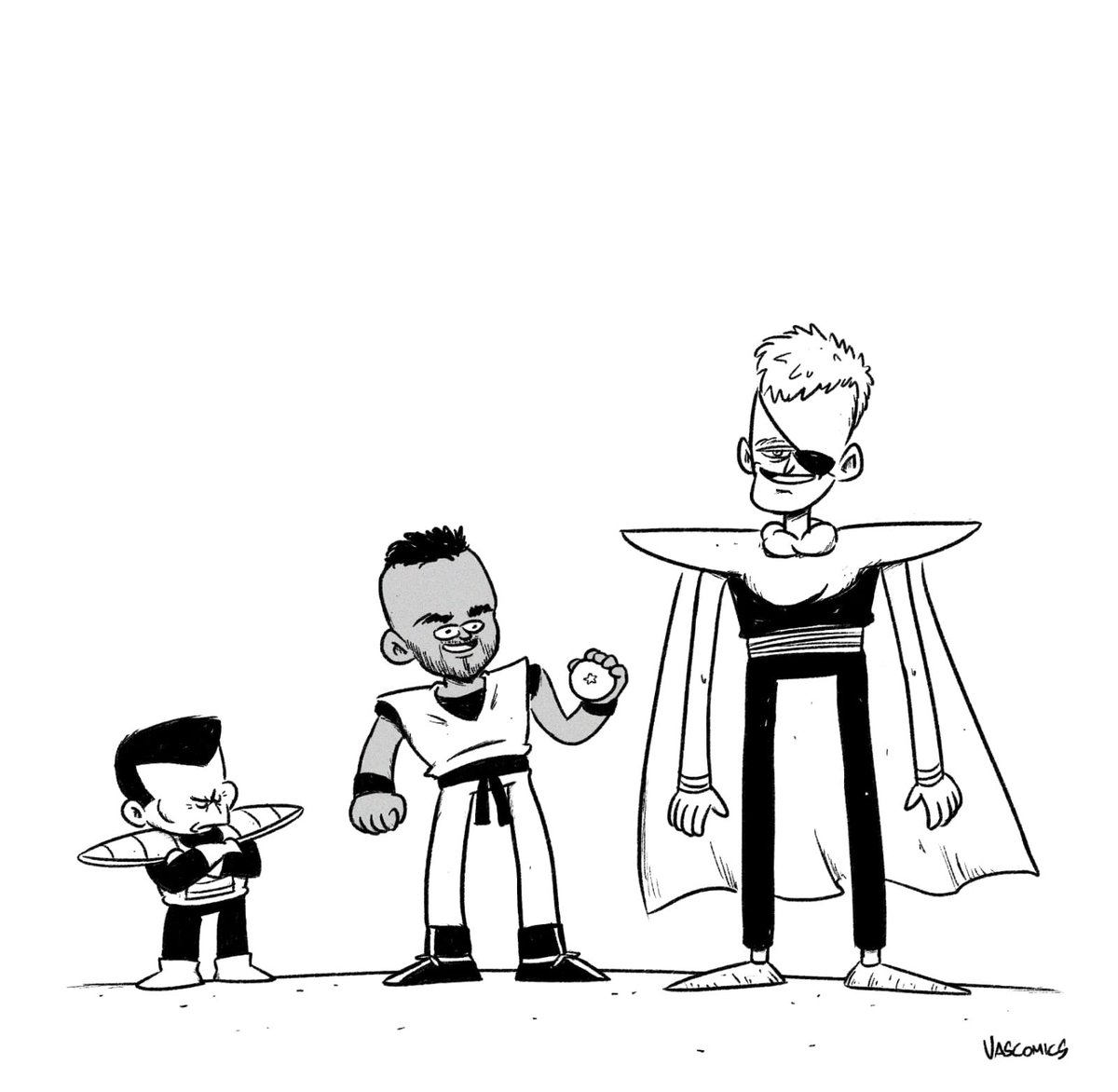 Uma singela homenagem do Gigante da Colina ao criador do Dragon Ball, desenho que marcou muitas gerações. 

Akira Toriyama faleceu aos 68 anos. Descanse em paz 🖤

🎨 <a href="/vascomics/">Vascomics</a> 

#VascoDaGama