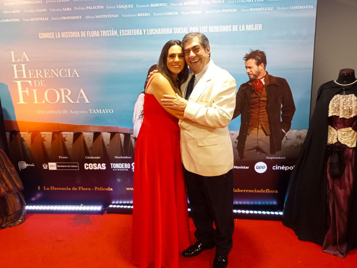 nicolasyerovi's tweet photo. PALOMA YEROVI con DIEGO BERTIE y un elenco de 34 figuras de la escena nacional, dan vida a la película de AUGUSTO TAMAYO sobre la vida de la flamígera escritora y luchadora social, FLORA TRISTÁN.
En todos los cines desde este jueves 7 de marzo. https://t.co/ksSWTN5ujT