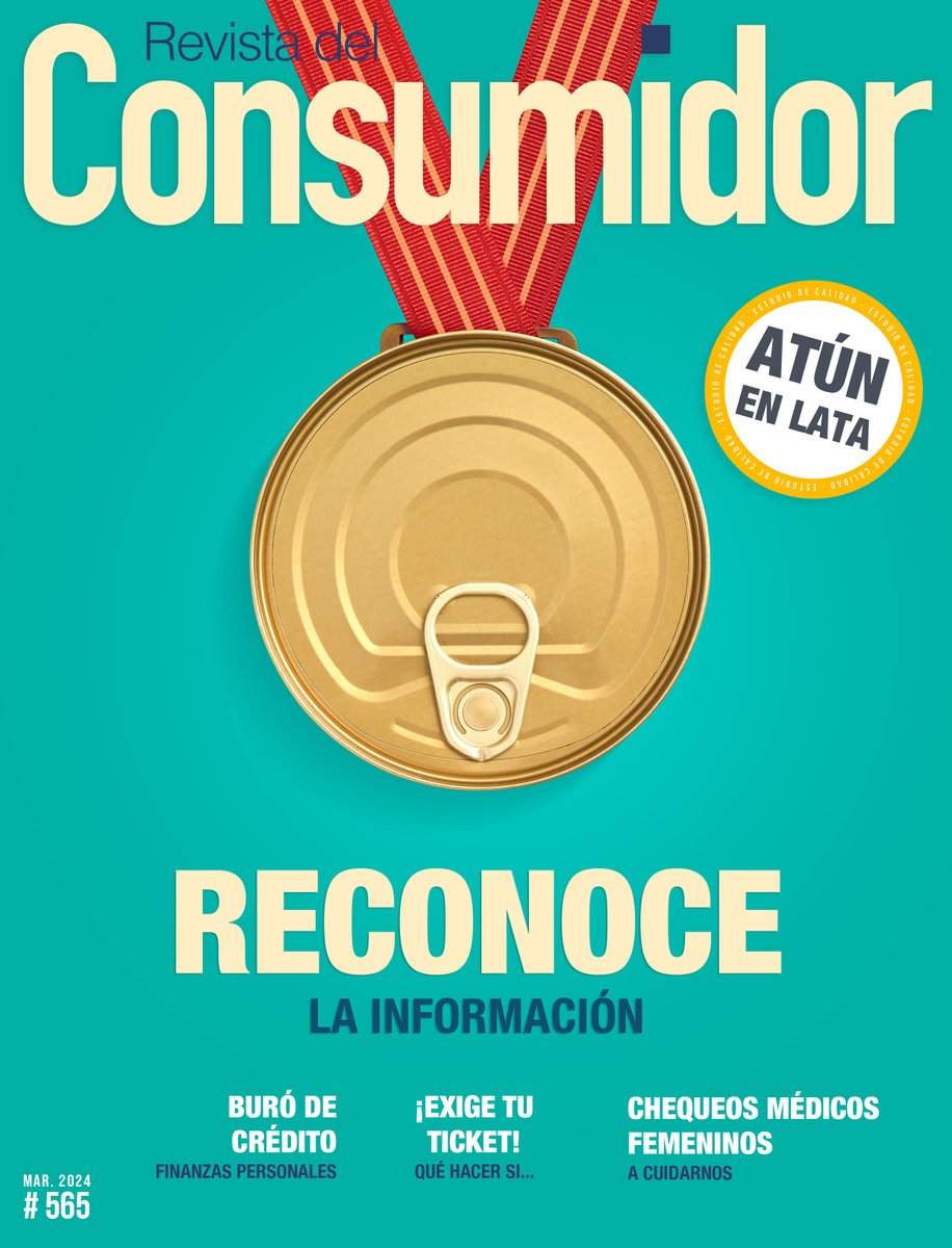 🌀 Consulta la @RdelConsumidor de marzo.

🏊‍♀️ En el #PatilloSabio nos acompaña la nadadora de aguas abiertas, @MarielHawley.

🕵️‍♂️ En el #EstudioDeCalidad analizamos nuevamente el atún envasado, conoce qué encontramos esta vez.

📥 profeco.gob.mx/revista/Revist…