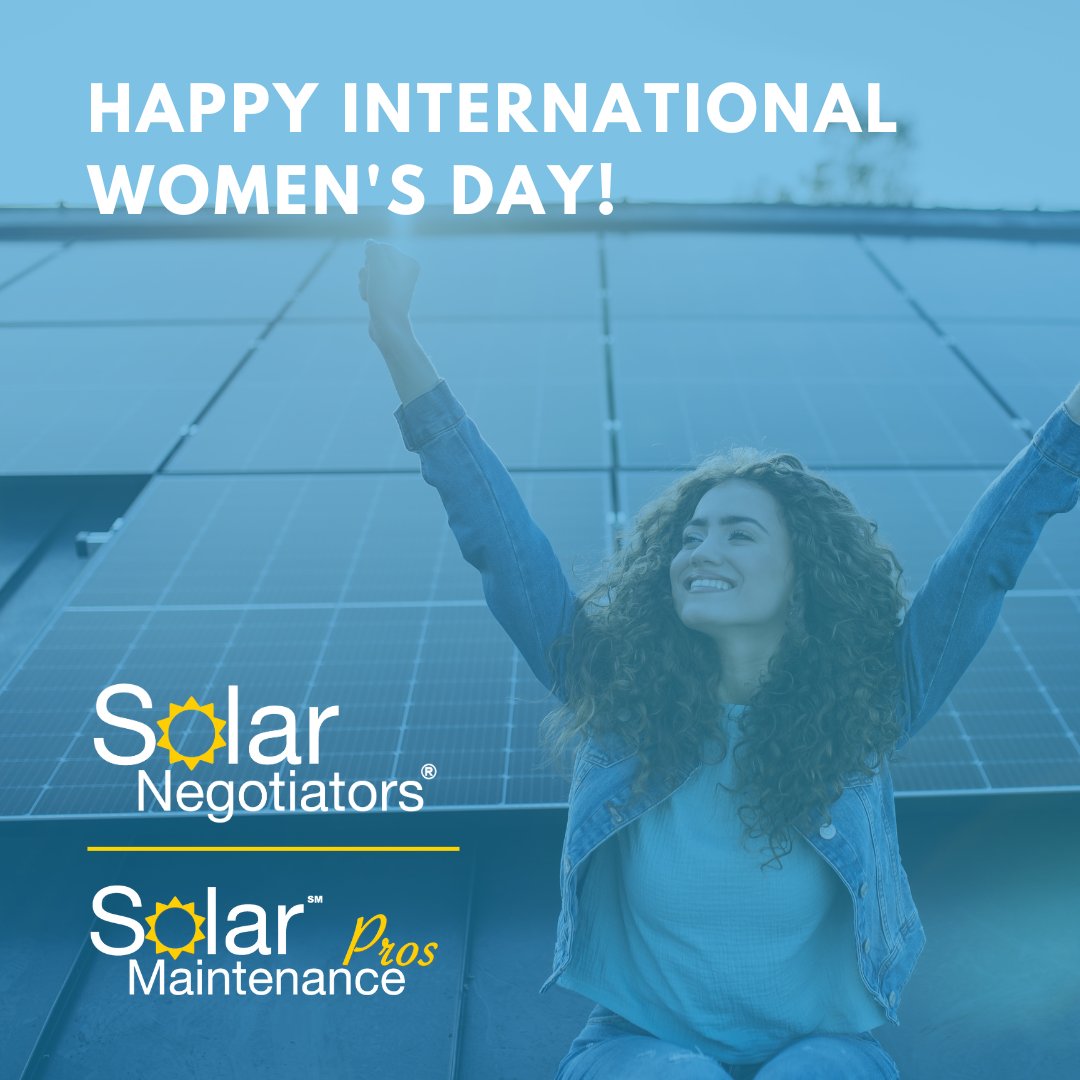 Happy #IWD2024! As we celebrate women's achievements and promote women's rights, we're proud of the diverse and talented women at <a href="/GoSolarFresno/">Solar Negotiators</a>. Join us in honoring the women who inspire us and make a difference for our planet. #InspireInclusion