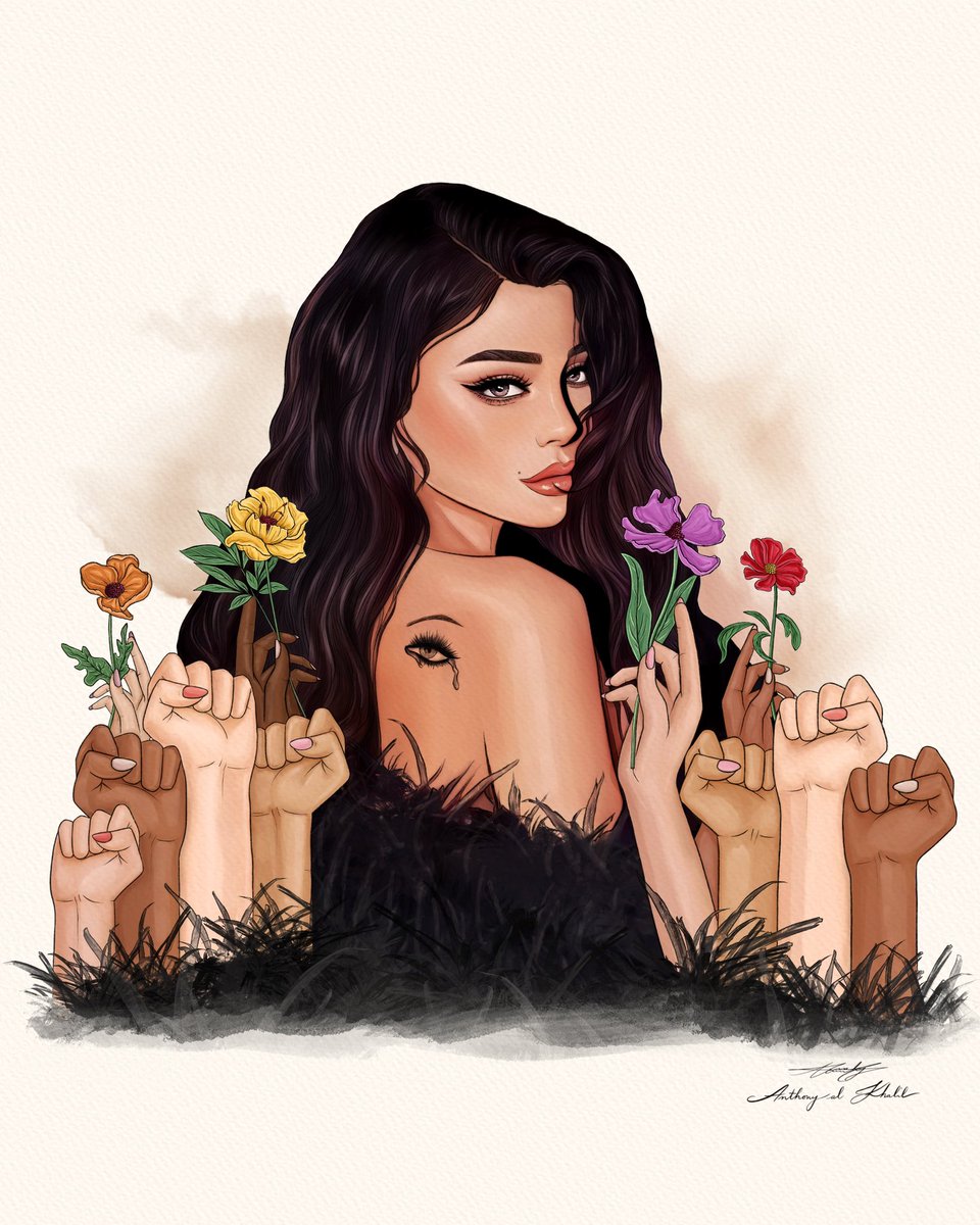 Illustration of the Diva <a href="/HaifaWehbe/">Haifa Wehbe</a> : a symbol of empowerment and beauty.✨
As her birthday approaches and #InternationalWomensDay is here, let's celebrate her resilience and embrace the beauty of spring flowers!🌷💫

Instagram : instagram.com/p/C4QauU-Ml4F/

#HaifaWehbe #هيفاء_وهبي