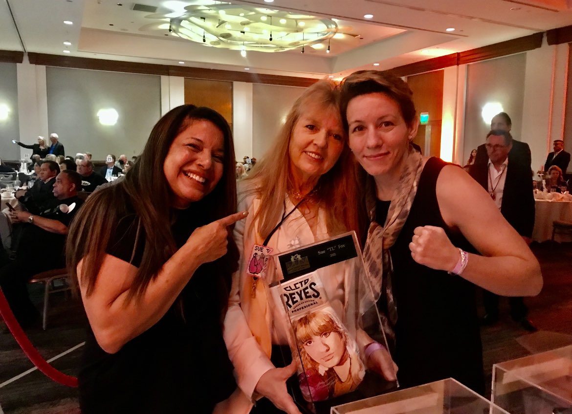 When NOBODY cared about women’s boxing there was Pioneer Sue Fox, ranked #1 super welter in 1979. She founded womenboxing.com in 1998 &amp; was in the Commemorative issue <a href="/ringmagazine/">Ring Magazine</a> as one of the Top 10 Most Influential Female Boxers of All Time. 
Fox founded the