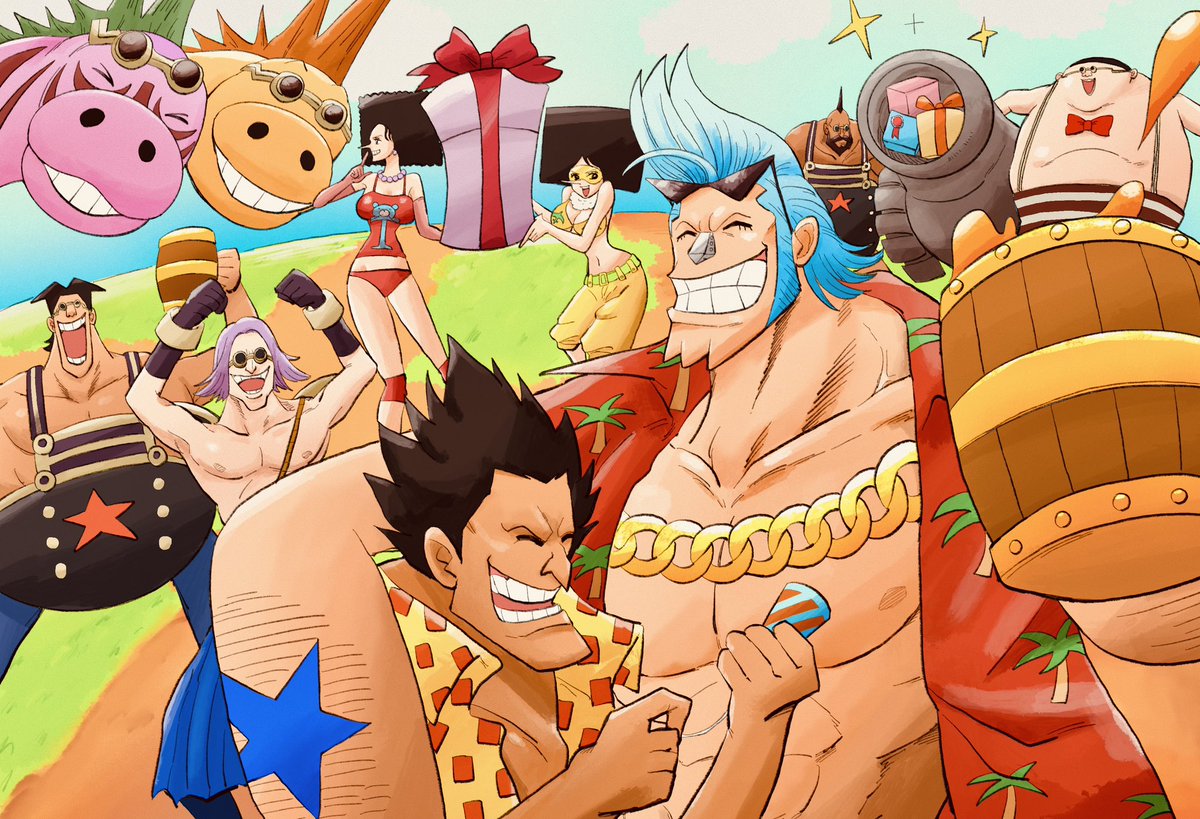 Mayuri2717's tweet photo. フランキーお誕生日おめでとう！すき！
#フランキー誕生祭2024
#ONEPIECE https://t.co/yoBpzwUWNm