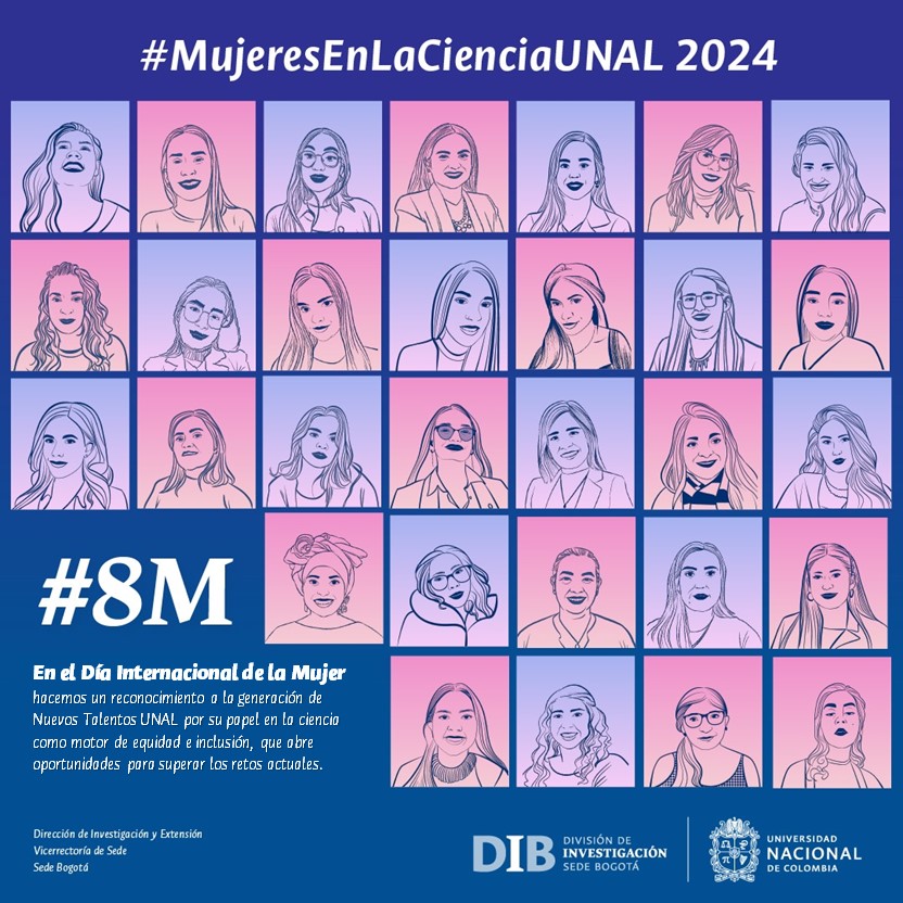 DIEB_UNAL's tweet photo. #DíaInternacionalDeLaMujer l👏Hoy cerramos una serie que inició en el Día Internacional de la Mujer y la Niña en la Ciencia, en donde investigadoras y creadoras
@UNALOficial abordaron los retos más importantes que enfrenta la ciencia.

¡Agradecemos a quienes la hicieron posible! https://t.co/8Rc5Mm28fF