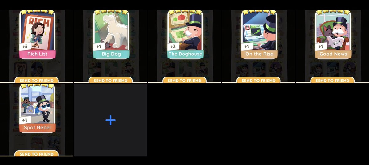 kimdubuys's tweet photo. wts lfb monopoly go stickers 
⭐️⭐️⭐️⭐️⭐️ / 5 stars
₱100
- spot rebel

₱90
- good news
- on the rise
- the doghouse
- big dog
- rich list https://t.co/8KxNLkvoM1