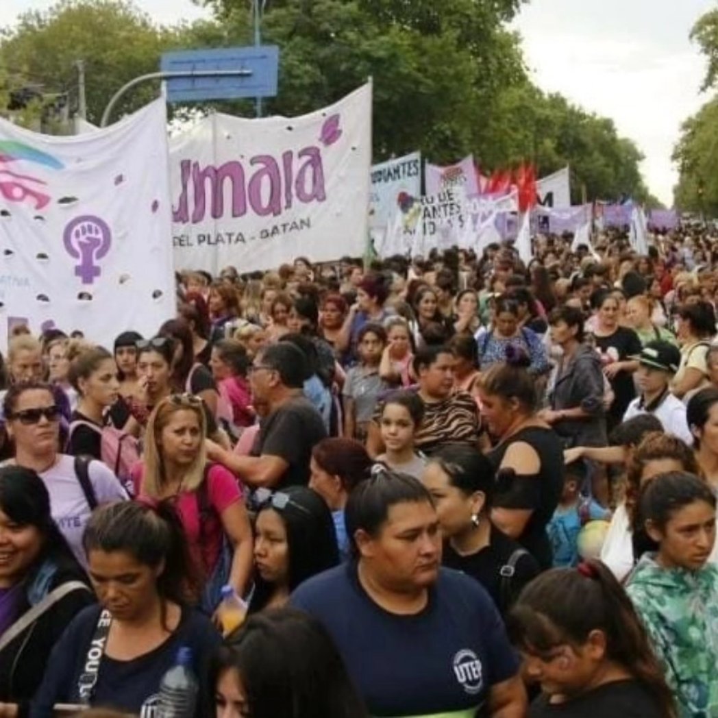 macielmatiasptp's tweet photo. Emocionante movilización en Mar del Plata. #8M2024 https://t.co/tlywvdFXmj