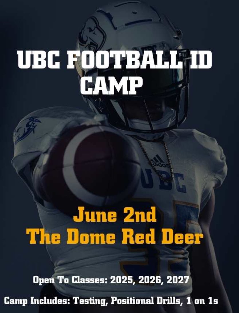 Noah_Lowther's tweet photo. Thank you @ShoWill33 and @ubctbirds for the invitation and opportunity to compete at the Alberta ID Camp. I am extremely grateful for this opportunity! https://t.co/LoGRnzvRTN