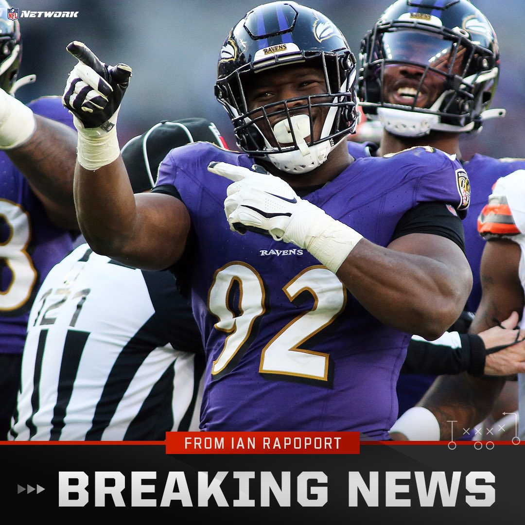 RapSheet's tweet image. The #Ravens agreed on a blockbuster deal for Pro Bowl DT Justin Madubuike, as he cashes in on a disruptive, 13-sack season. Instead of the tag, he gets his new contract.