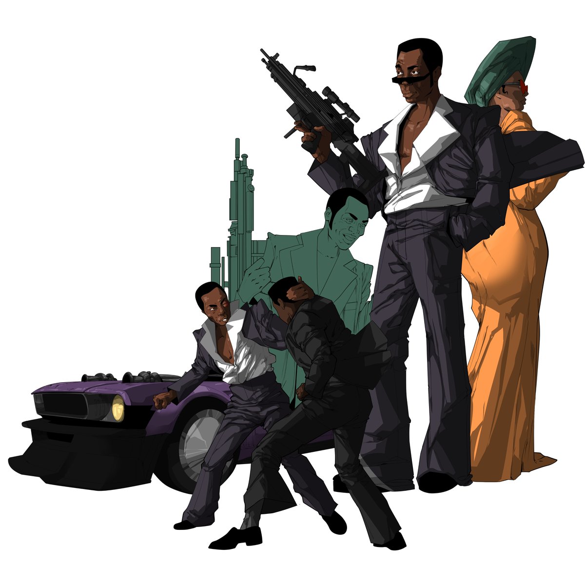 kodakLDN's tweet photo. my entry "AGENT KUTI" unfinished btw #StreetSoukDesignCompetition https://t.co/3j3ekxVke9