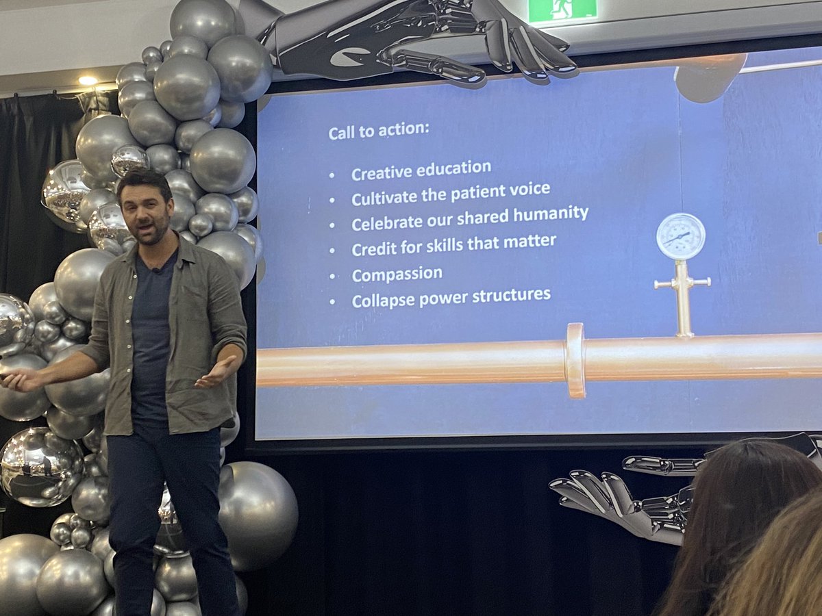 Michael Wright (@wrightdrmc) on Twitter photo Another inspiring presentation from @benbravery at <a href="/CCIM_official/">Creative Careers In Medicine</a> - #ccim24 - powerful call to action to humanise our health system Another inspiring presentation from @benbravery at <a href="/CCIM_official/">Creative Careers In Medicine</a> - #ccim24 - powerful call to action to humanise our health system