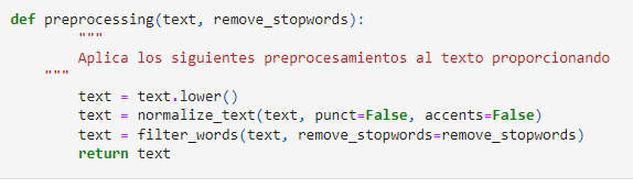 RodGuarneros's tweet photo. Today's challenge #Day3 is a function designed to eliminate stop words before initializing a semantic analysis.
@ka11away

#100DaysOfCode https://t.co/fydArFWiLT