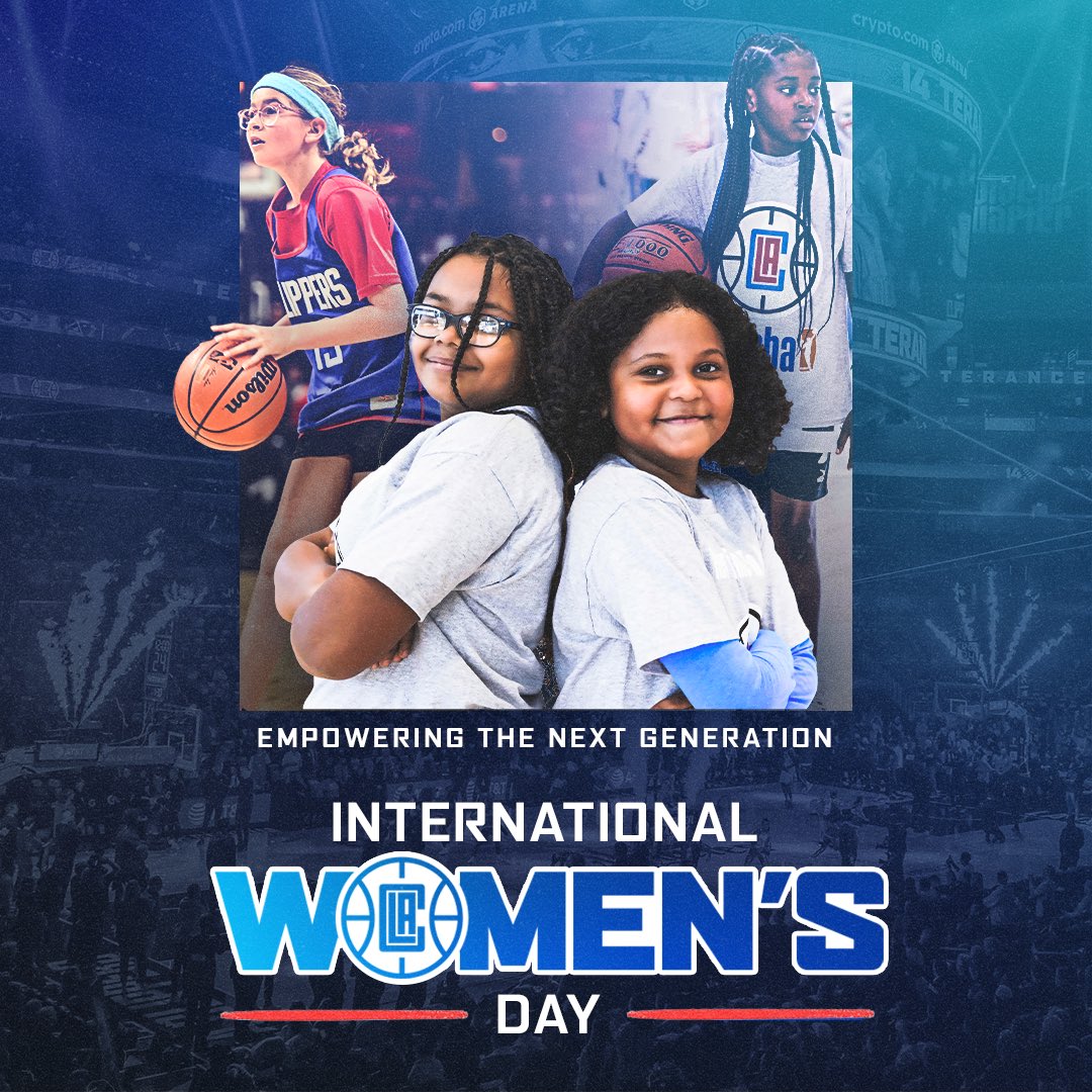 Happy International Women’s Day ⛹️‍♀️❤️💙 We’re so excited to have launched our Grow Her Game platform, presented by CarMax, to empower young girls in basketball. Click the link in our bio to learn more! #InternationalWomensDay