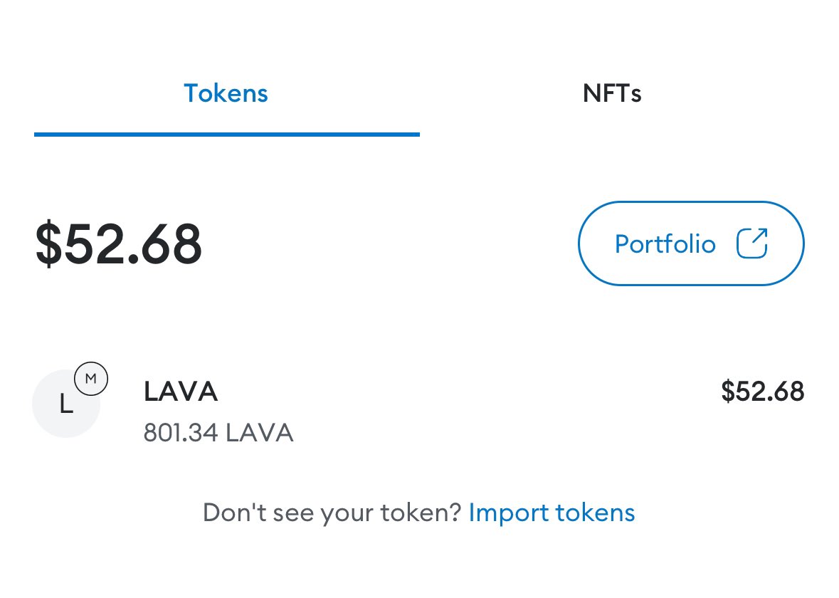 nba_collector's tweet photo. First 50 people to RT, like, and comment their wallet addresses/ENS I’ll send 1 $LAVA to

BLESS UP 🙌

@Pond0x 🐷🟪🌋 https://t.co/AgYgqomTbr